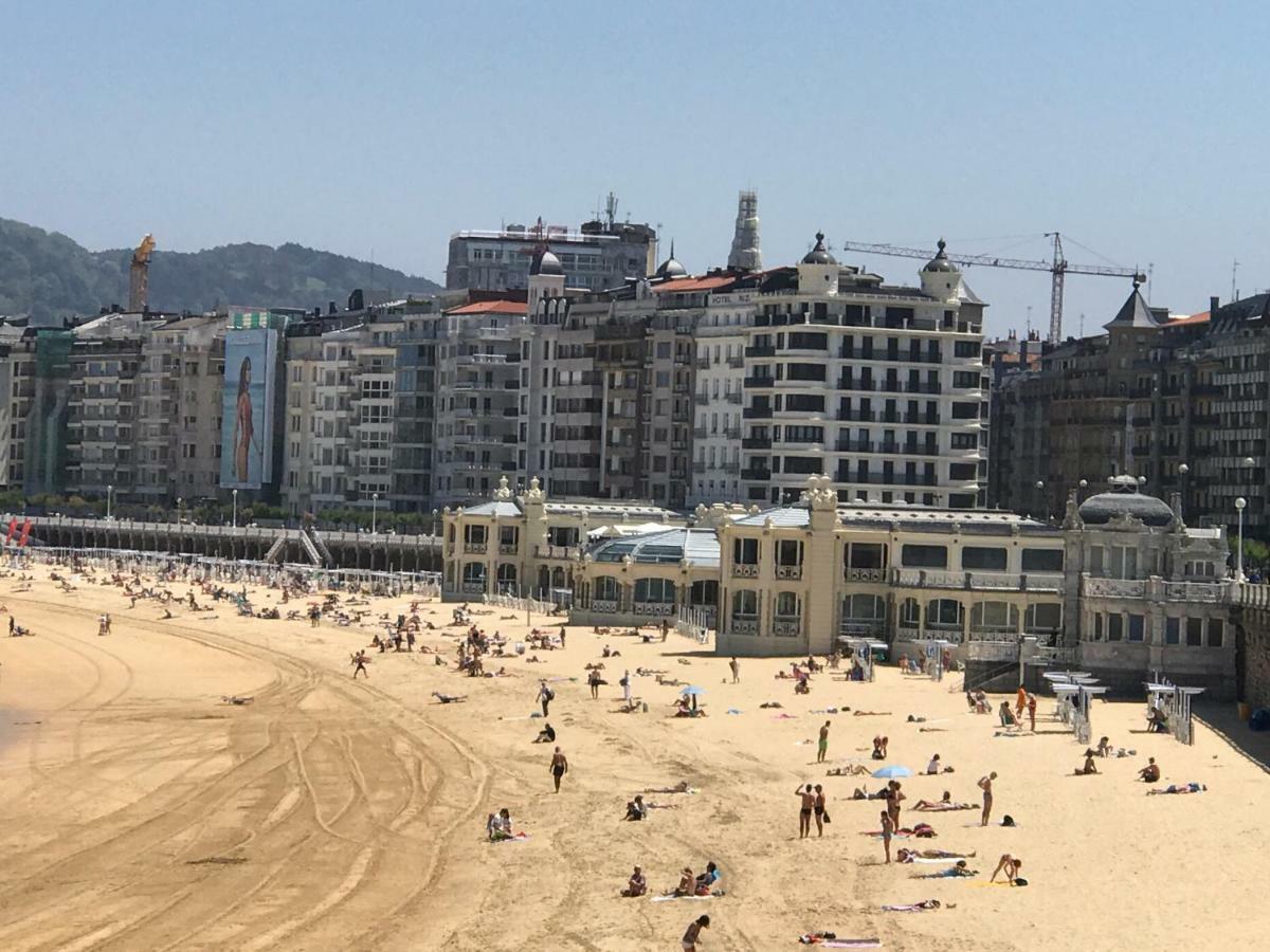 La Madame On La Concha Beach, Seaview Apartment San Sebastian Exterior photo