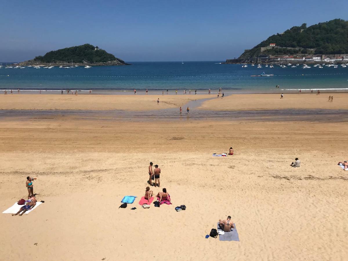 La Madame On La Concha Beach, Seaview Apartment San Sebastian Exterior photo