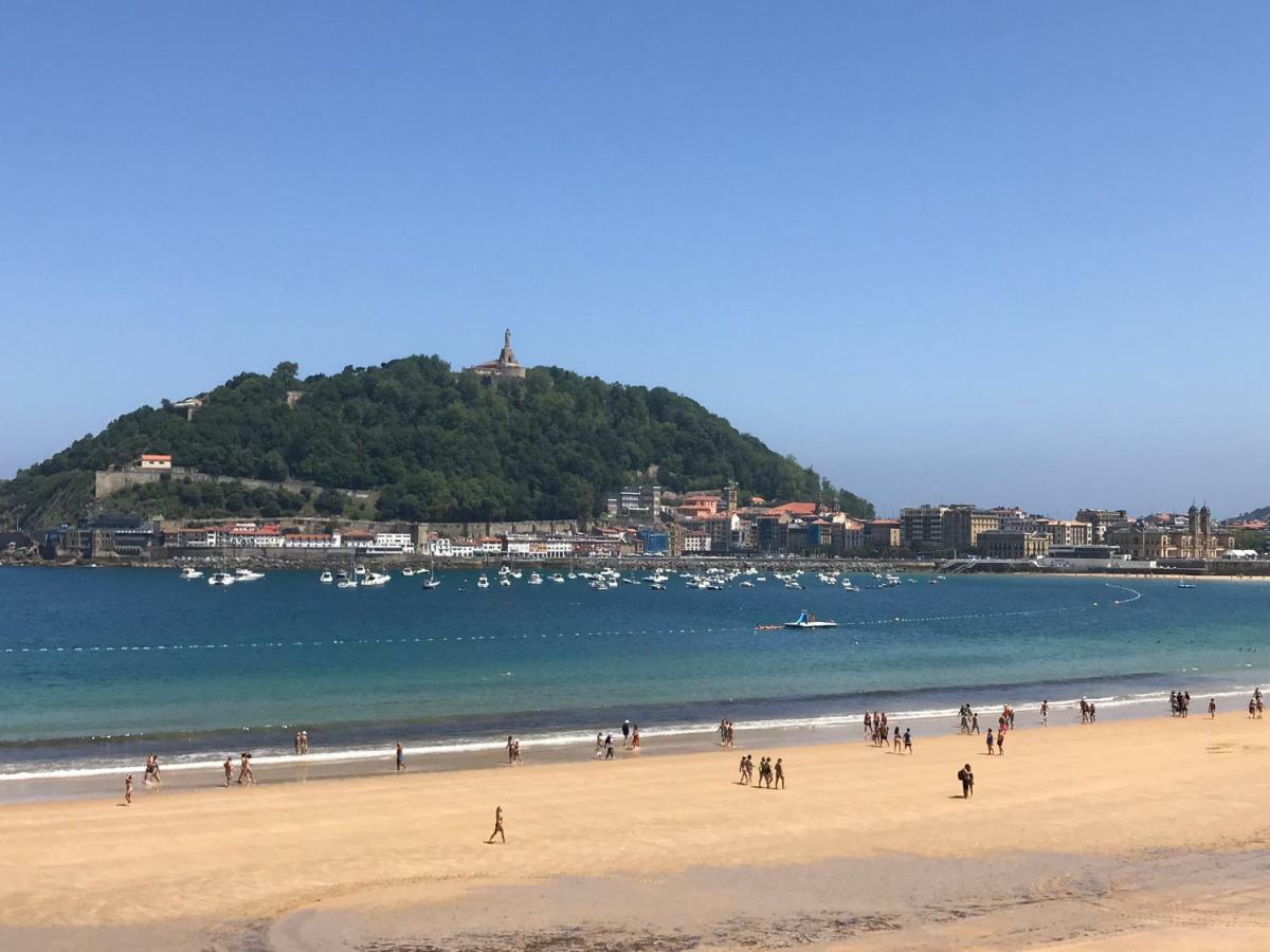 La Madame On La Concha Beach, Seaview Apartment San Sebastian Exterior photo